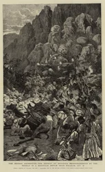 Ekspedycja Soudan, pokonanie egipskich posiłków przez rebeliantów w skale górskiej w pobliżu Souakim, 18 października